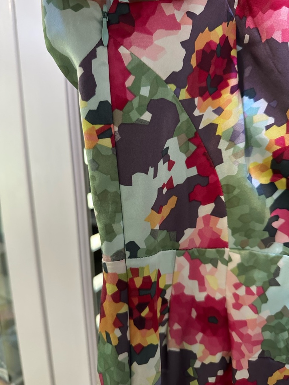 Phase Eight 100% Silk Floral Bow Front Dress View 5